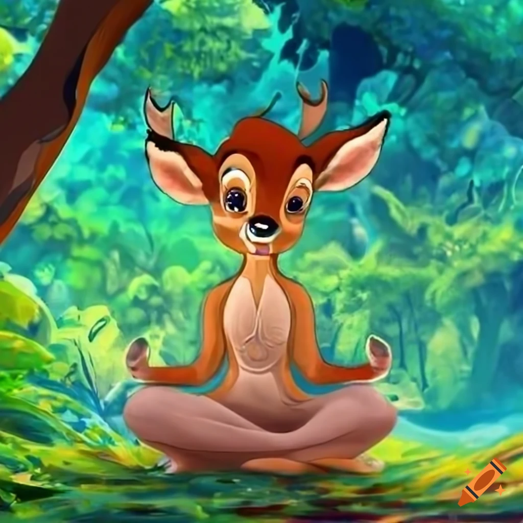Meditating Bambi