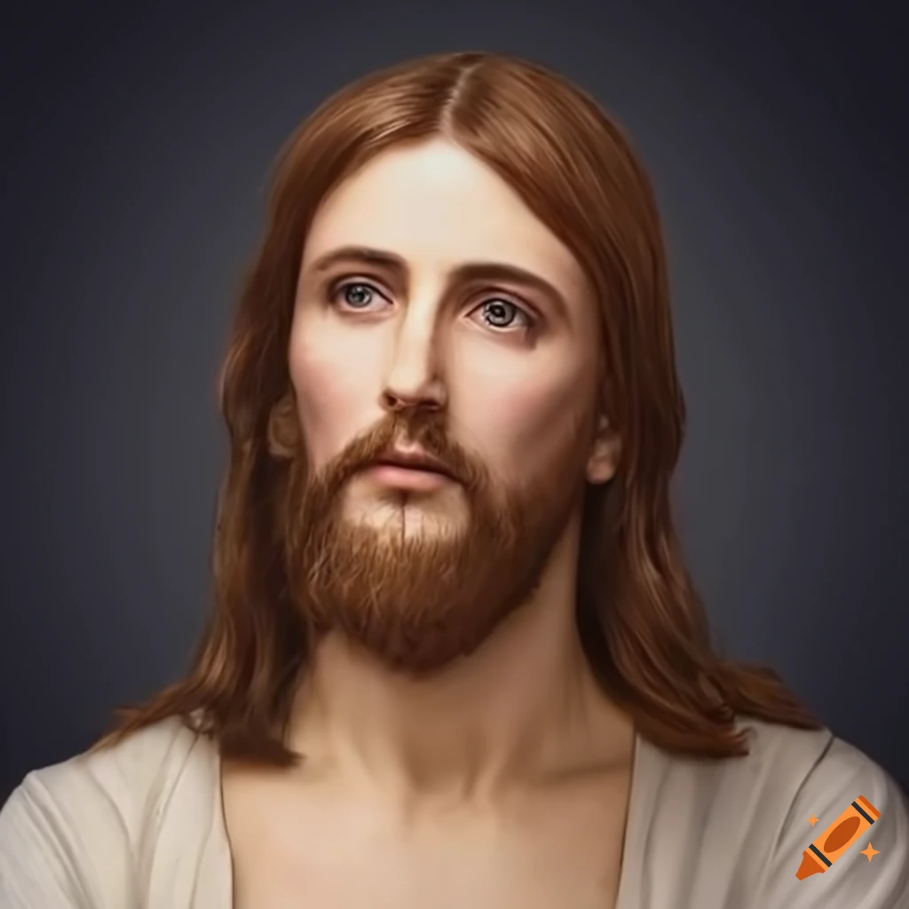 Realistic and detailed depiction of jesus christ on Craiyon