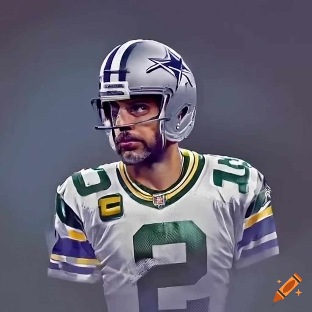 Aaron Rodgers and Dak Prescott enjoying a bowl of soup together