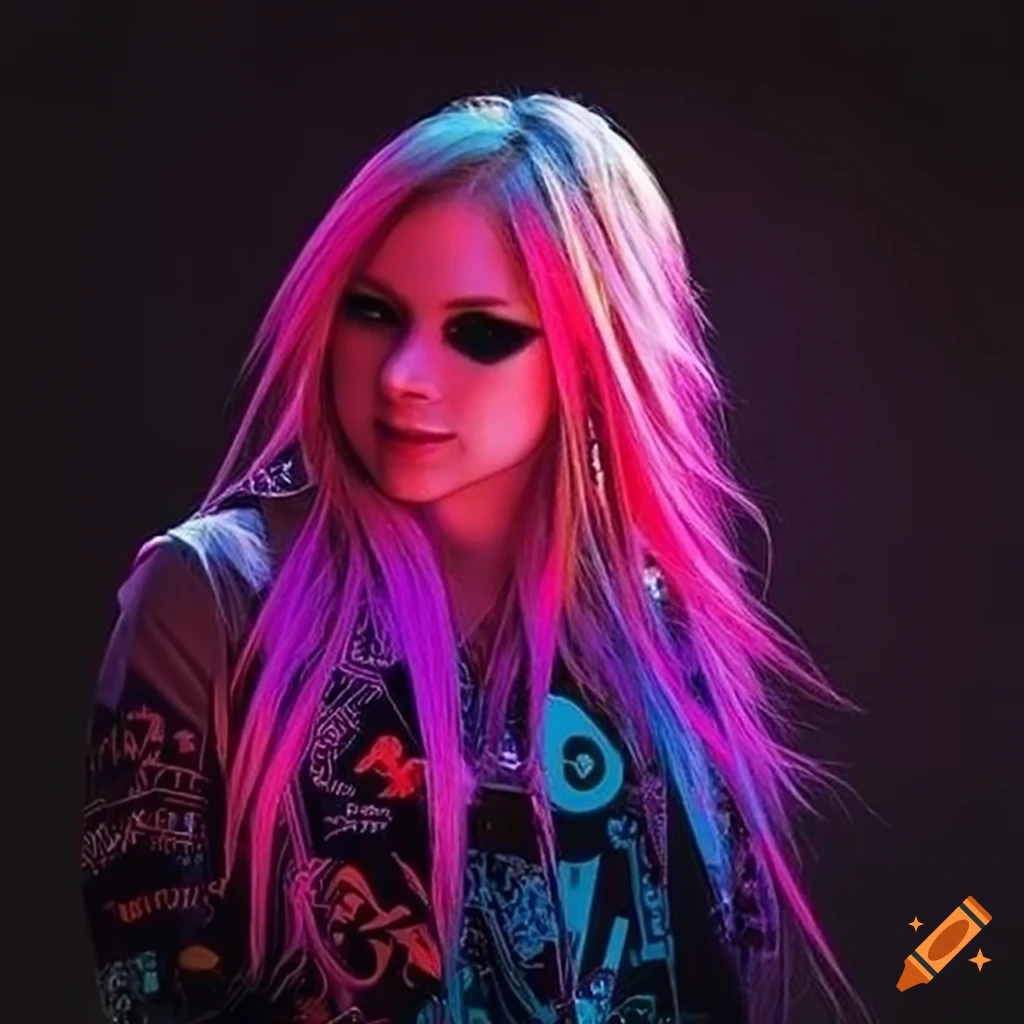 Avril Lavigne themed pinball table