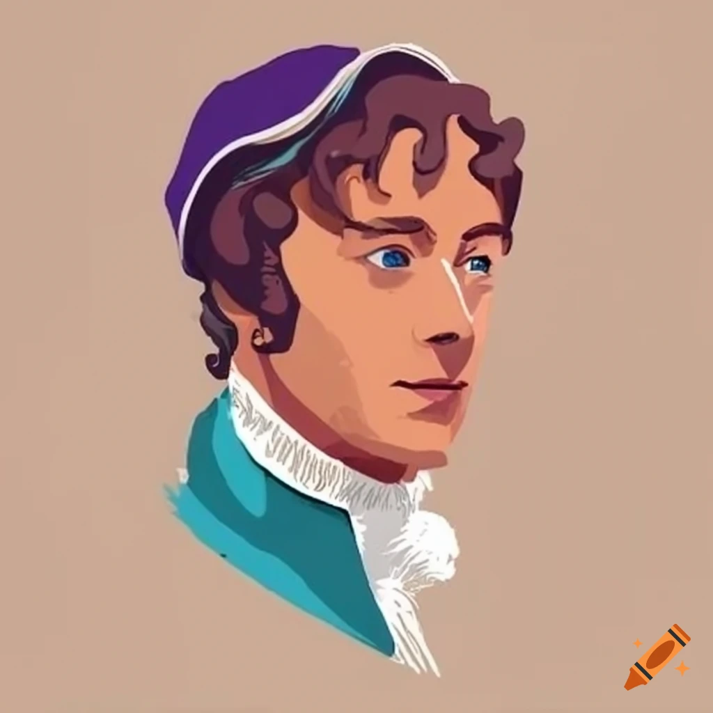 Male version of jane austen on Craiyon