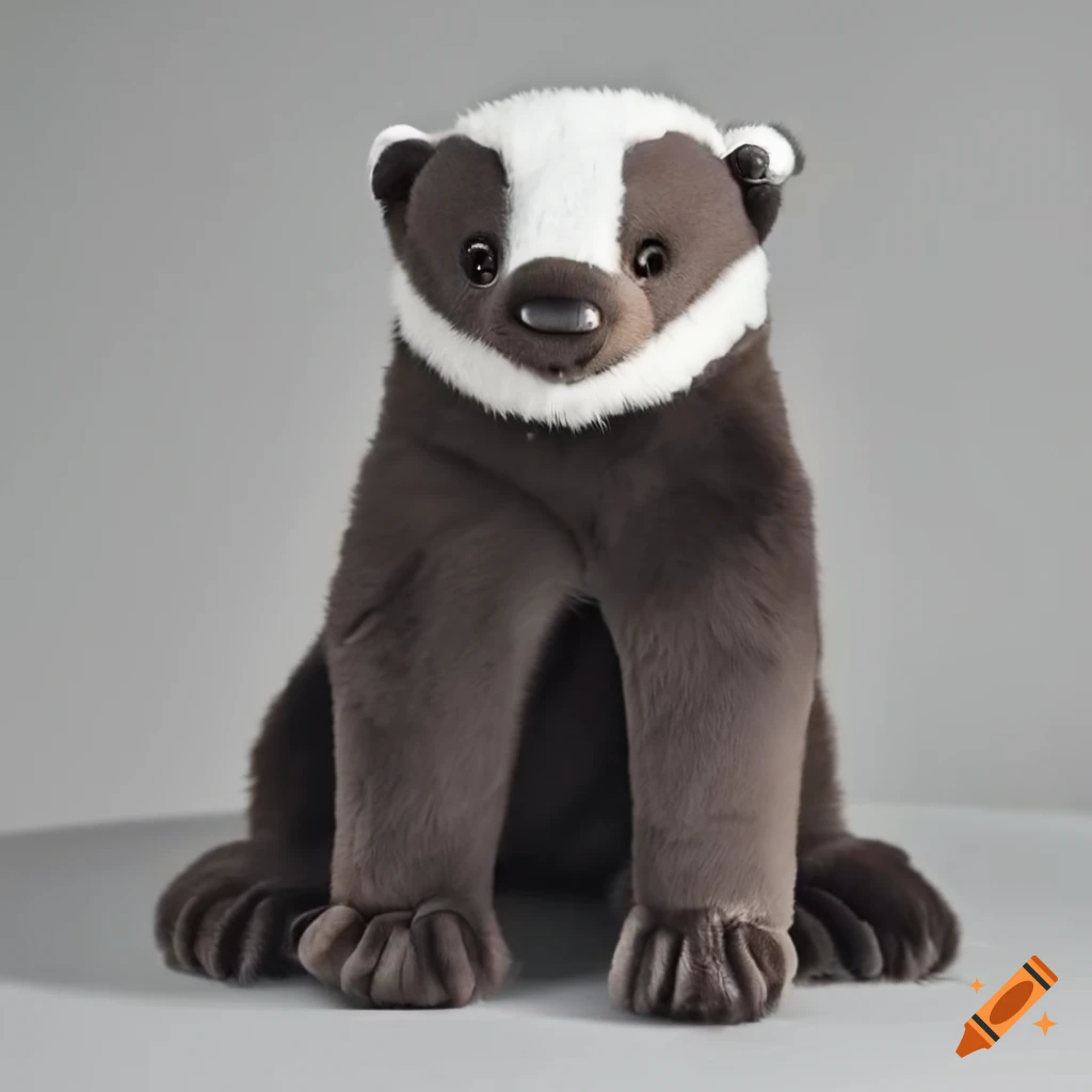 Honey badger stuffed animal