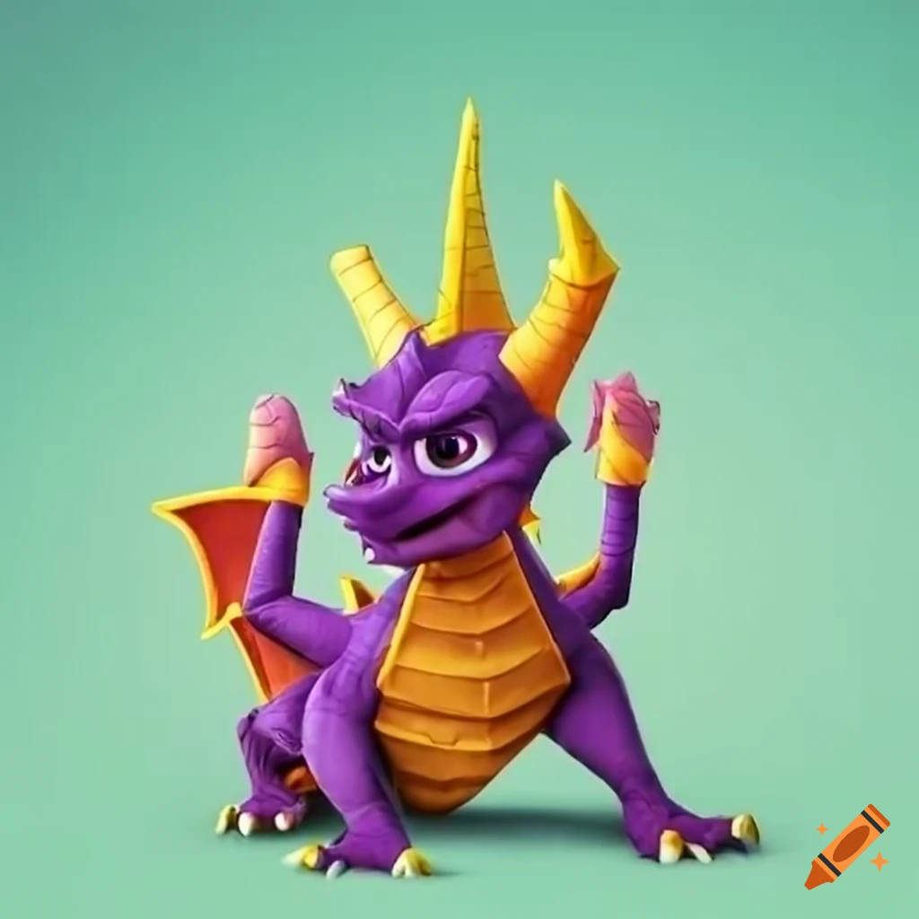 Spyro the Dragon themed 90s jungle rave