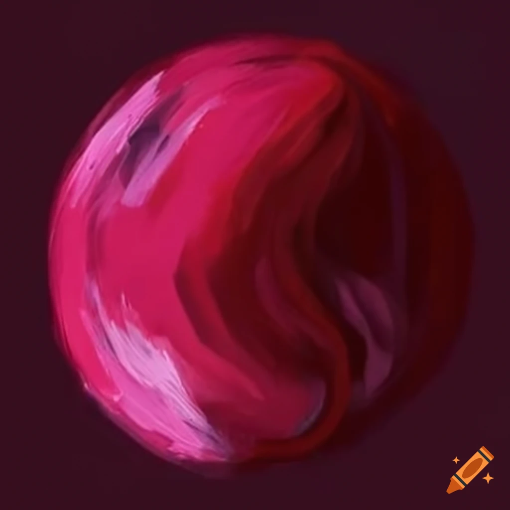 Red and pink colors on Craiyon