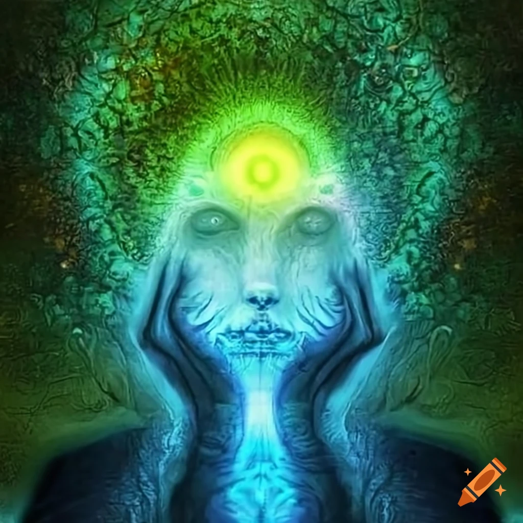 Warpstorm of green consciousness and spiritual awakening on Earth