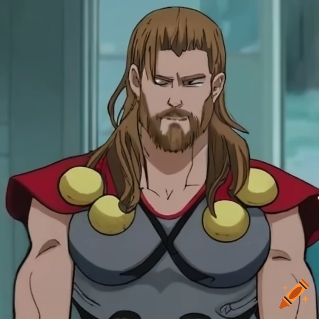 marvel's thor in anime style, summoning lightening | Stable Diffusion