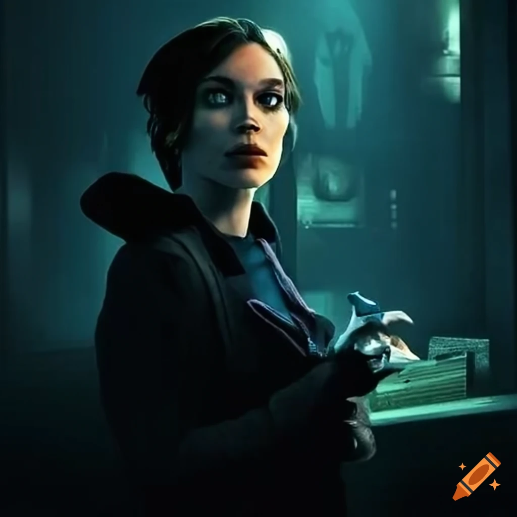 Blade runner style scenario on Craiyon