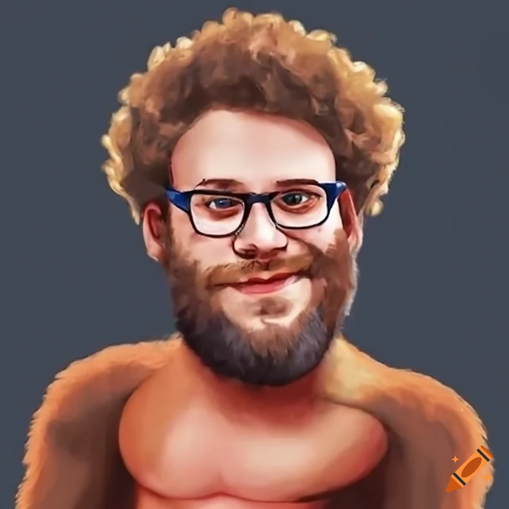 Seth rogen as donkey kong in a super mario bros. movie on Craiyon