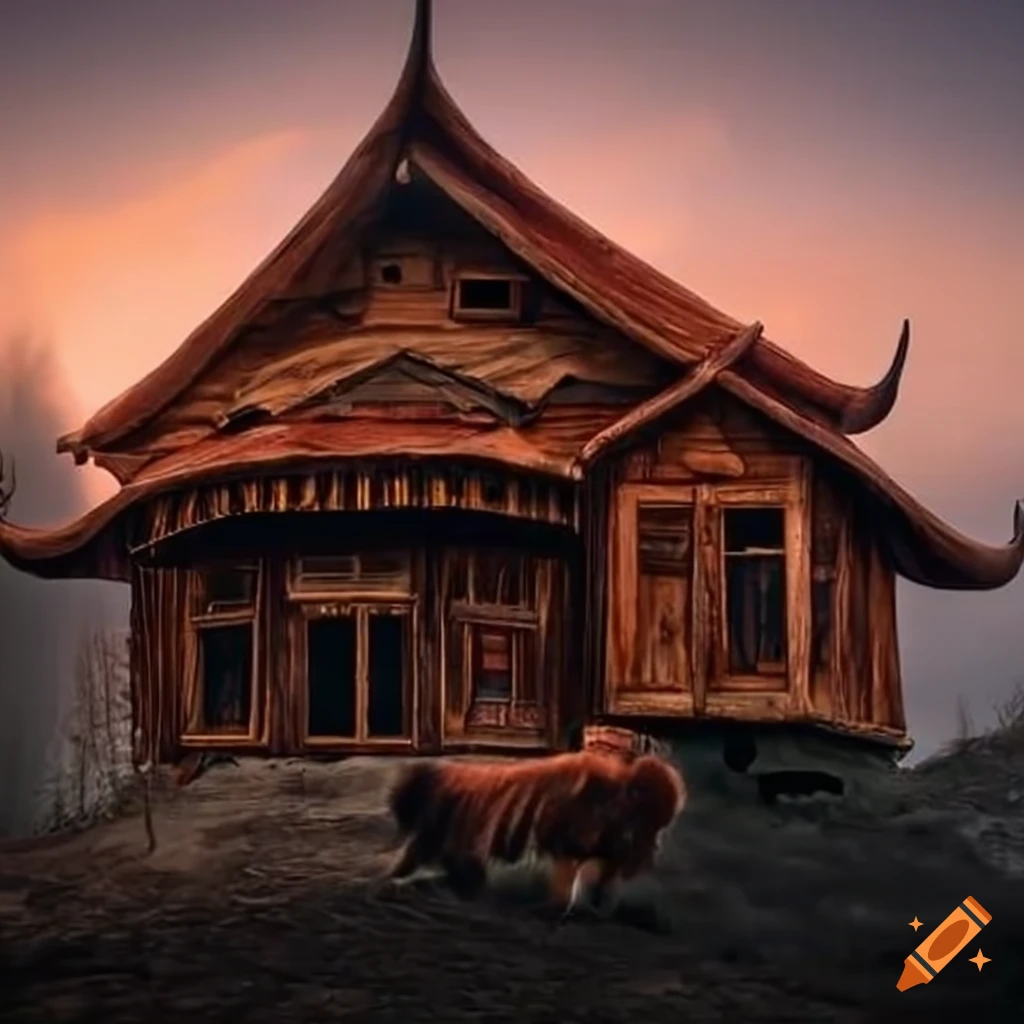 Yak royal crest house on Craiyon