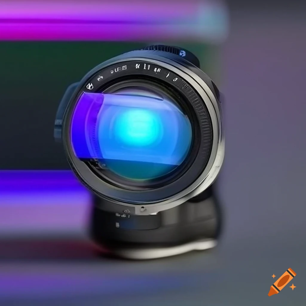 A cuttingedge dslr camera equipped with a 200nm micro telephoto lens