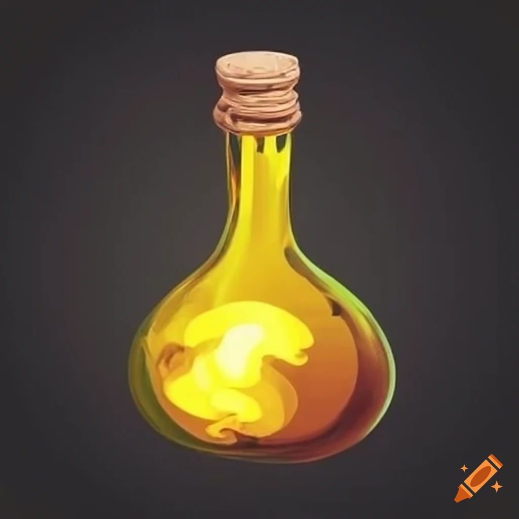 Yellow electricity potion