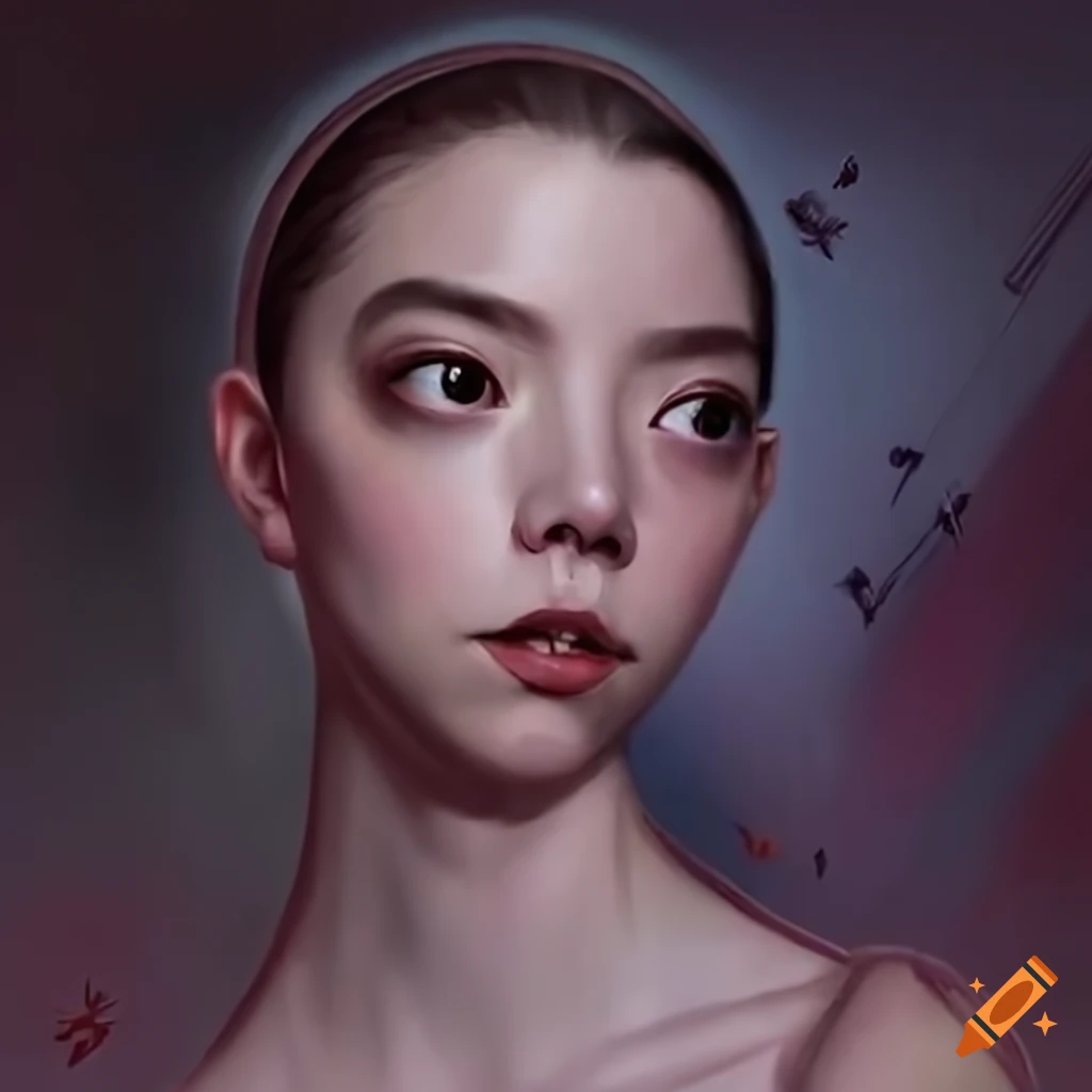 Digital art with cultural and historical allusions, inspired by tang