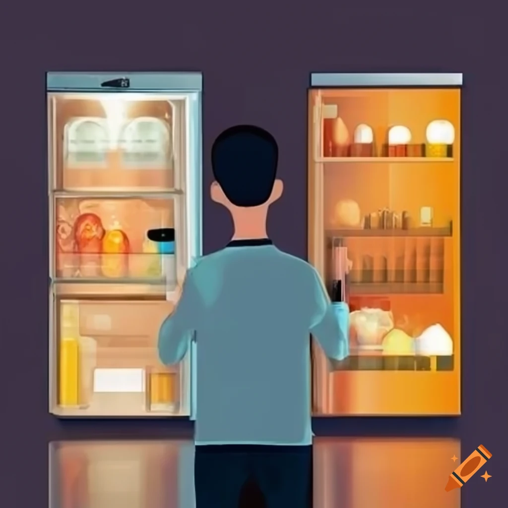 man-scanning-fridge-with-smartphone-in-infographic-style-on-craiyon