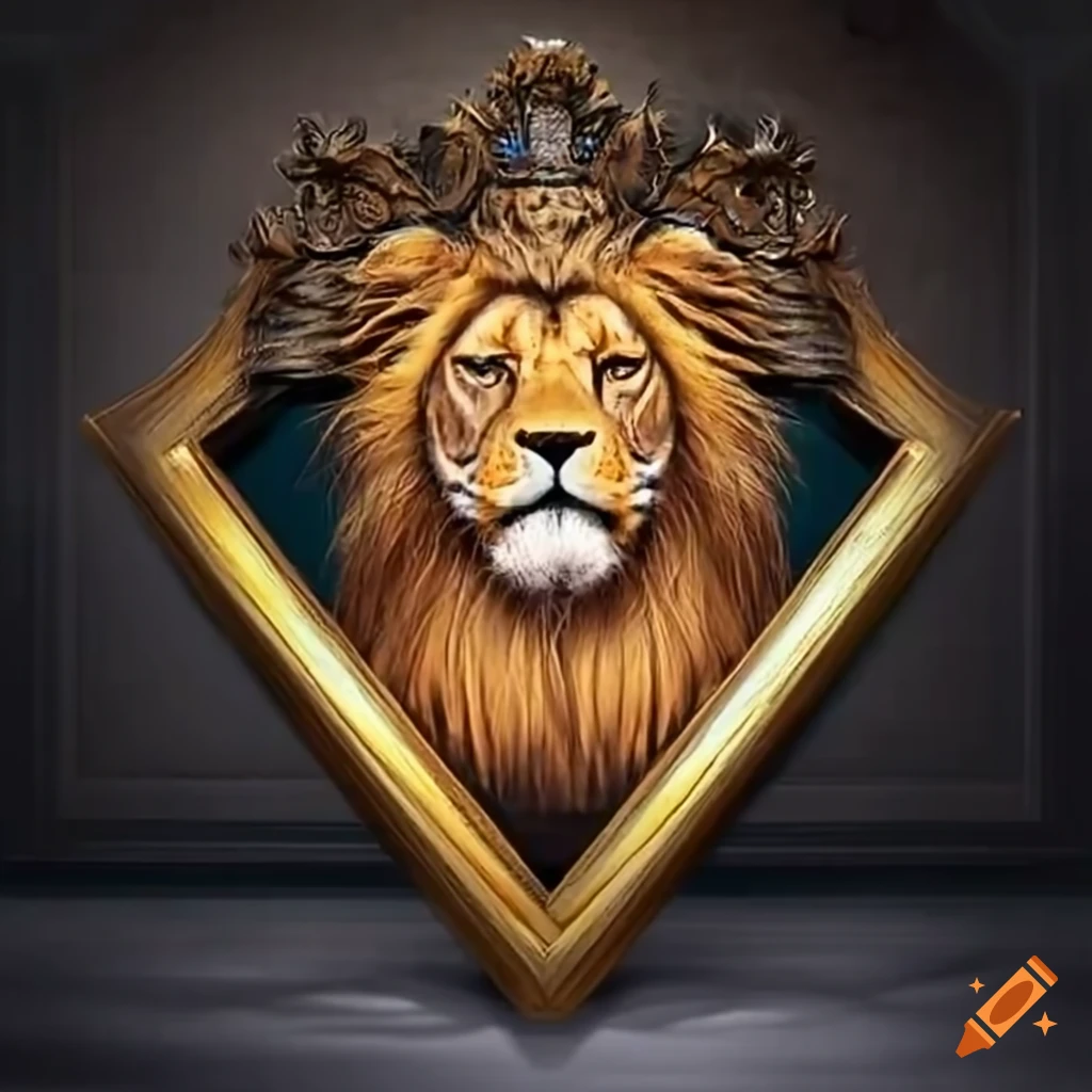 Congratulations Chaudhary Level with lion frame