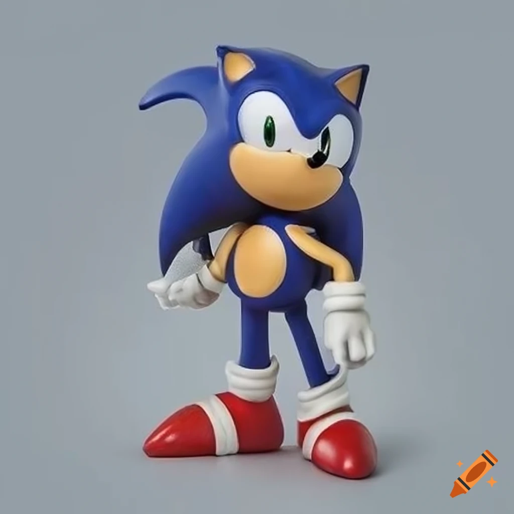 Classic Sonic Bandi figure