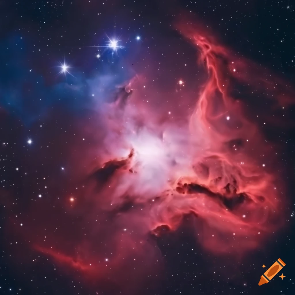 Nebulae on Craiyon