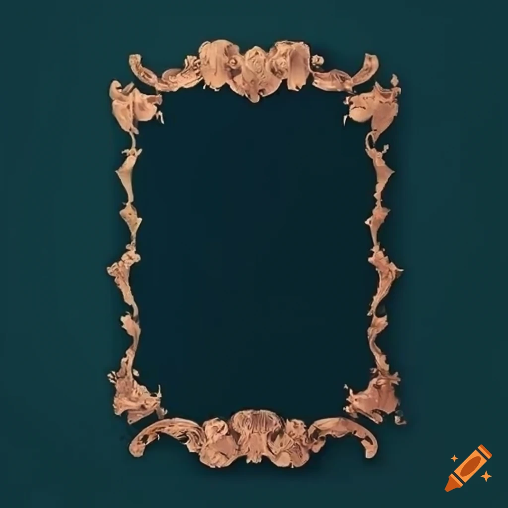 Simple solid UI border on Craiyon