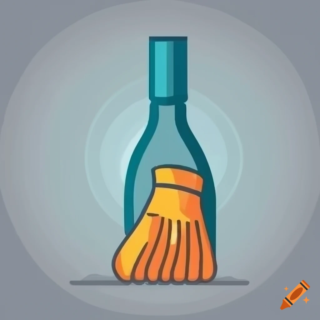 Cleaning kitchen icon