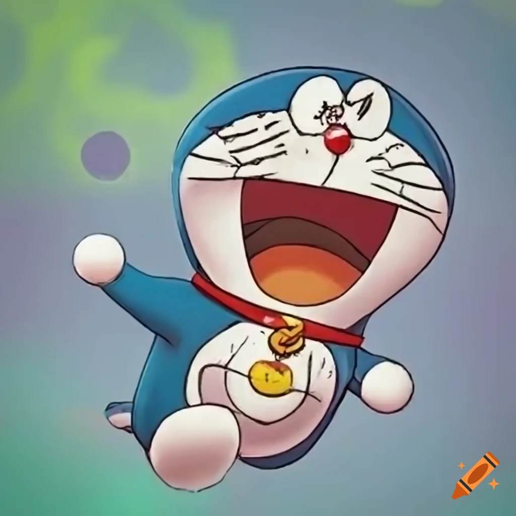 Doraemon happy birthday lola on Craiyon