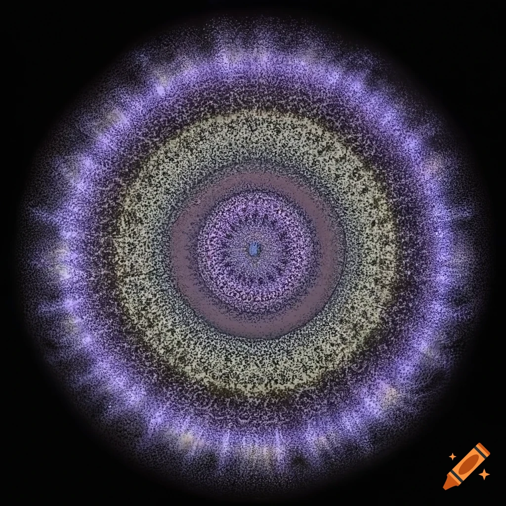 Map drawing with waypoints, circles, and fractals on Craiyon