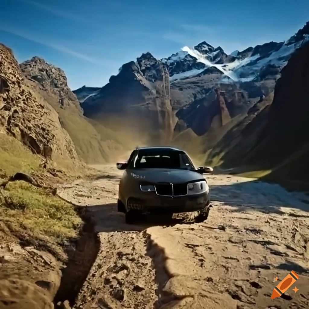 BMW offroad trip