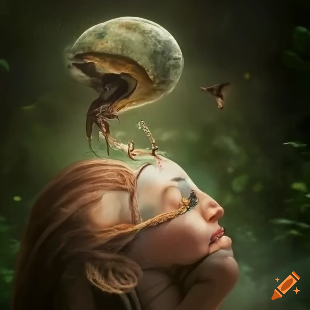 Mother Nature and Father Time depicted as a powerful couple