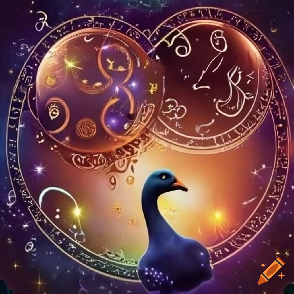 Astrology horoscope goose 2024 zodiac on Craiyon
