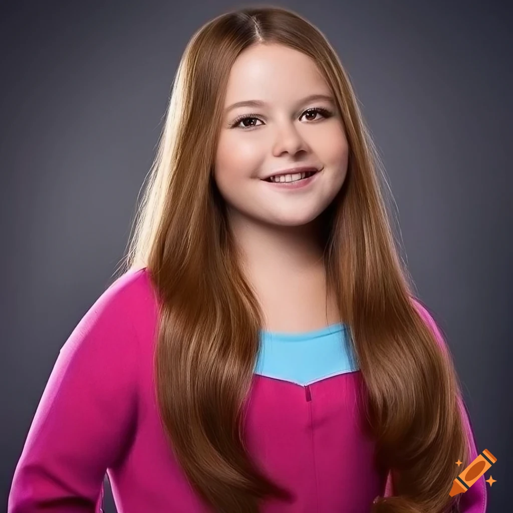 Highresolution superdetailed portrait of mabel pines from gravity falls on Craiyon