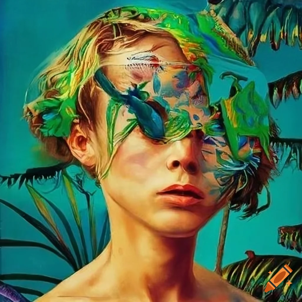 Tropical lucid dream by norman rockwell on Craiyon