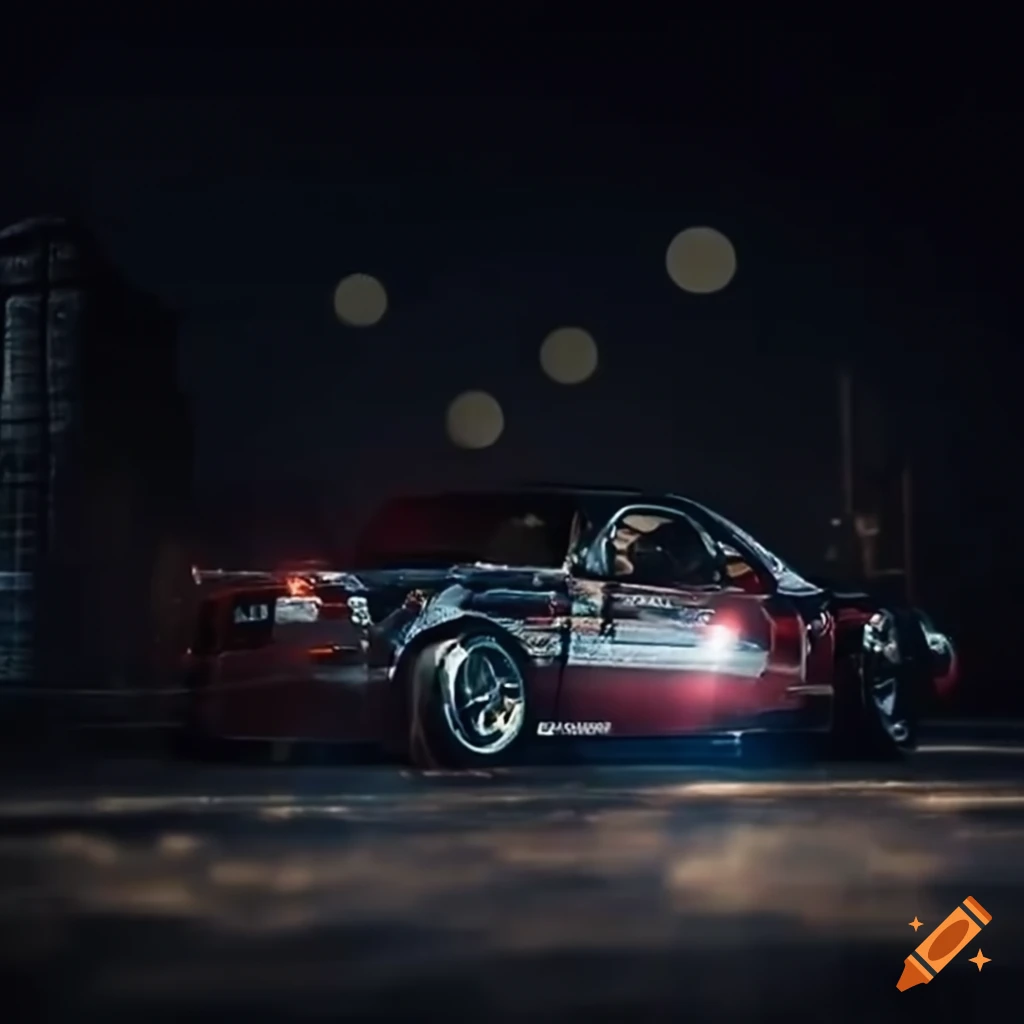 Drift car with star