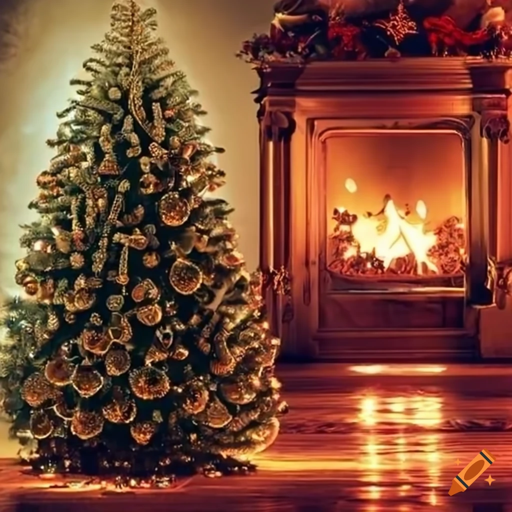 Christmas tree 2024 on Craiyon