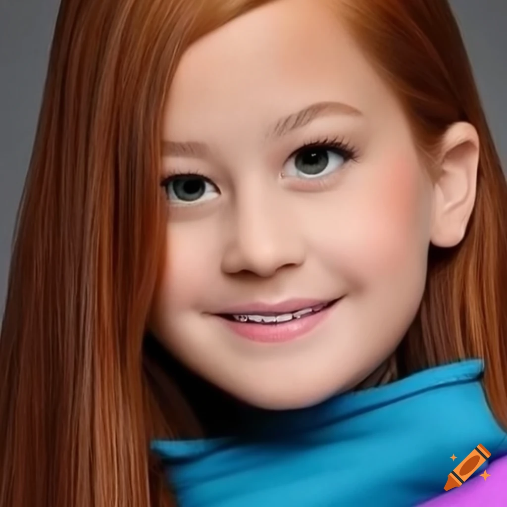 Portrait of mabel pines in highresolution detail on Craiyon