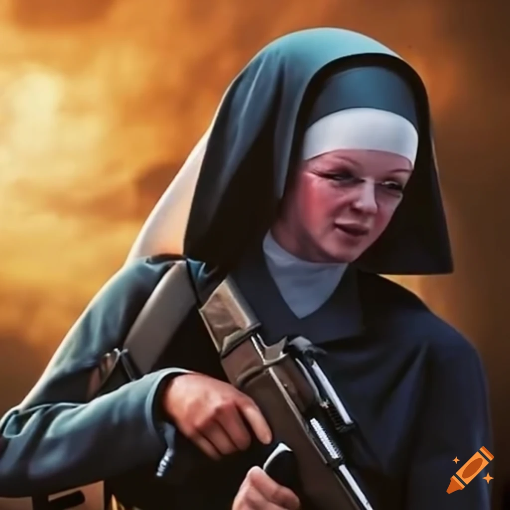 Action hero saving a school bus full of nuns