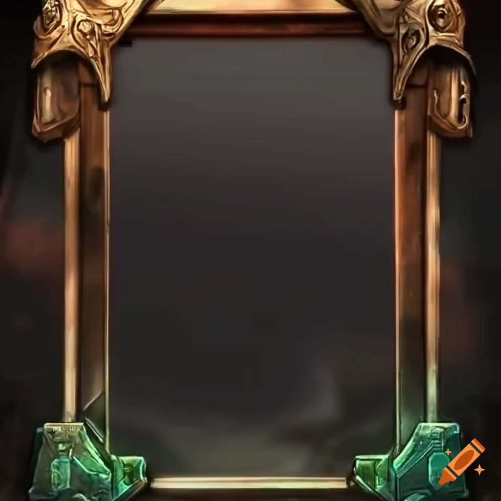 UI RPG inventory gear slot frame border