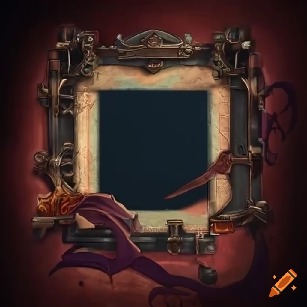 UI RPG inventory gear slot frame border