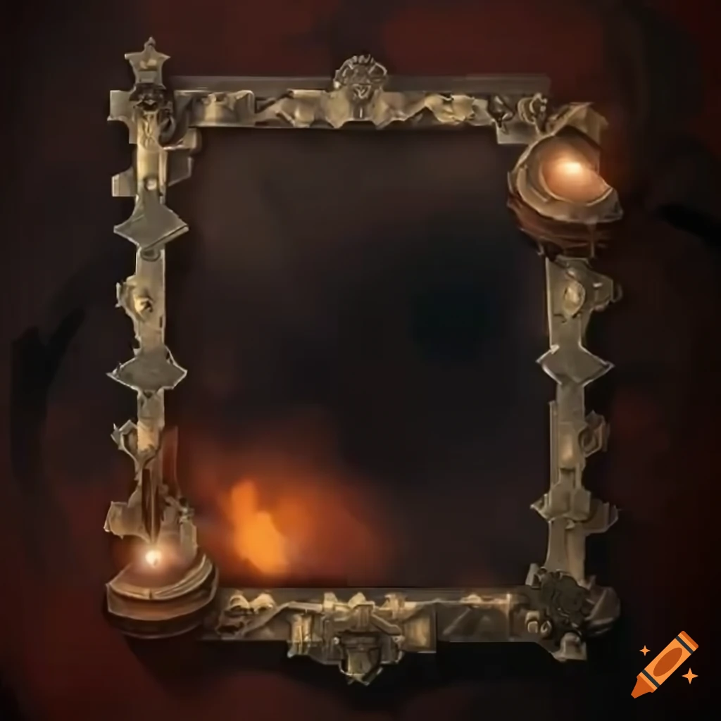 UI RPG inventory gear slot frame border