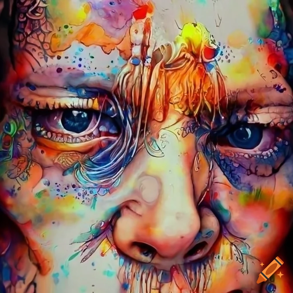 Hd hyperrealistic artwork with intricate details on Craiyon