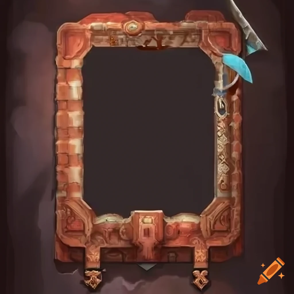 UI RPG inventory gear slot frame border