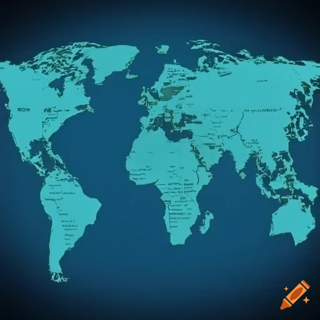 map-of-the-world-on-craiyon