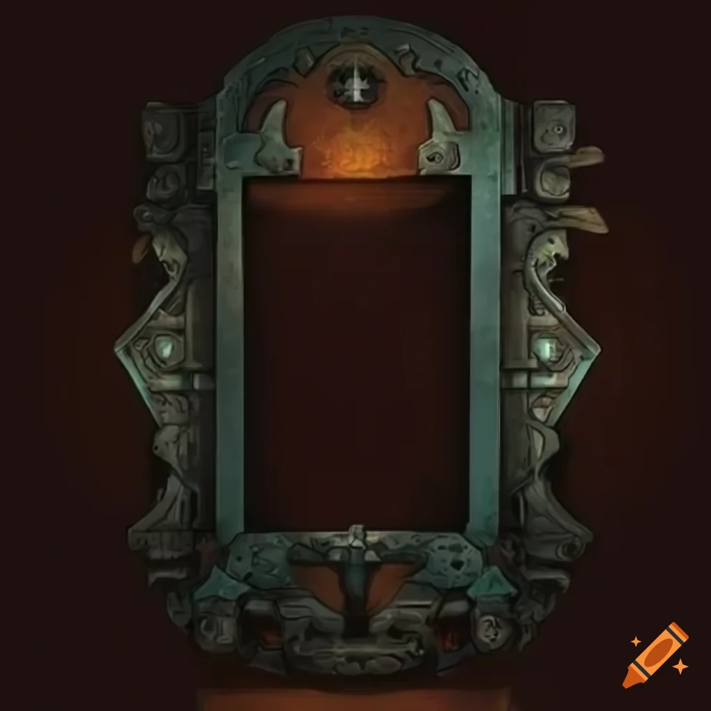 UI RPG inventory gear slot frame border