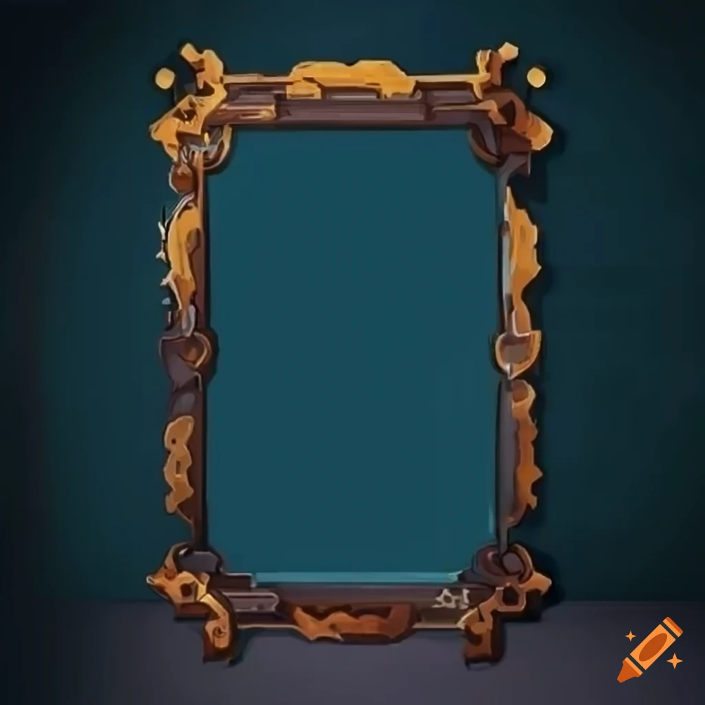 UI RPG inventory gear slot frame border