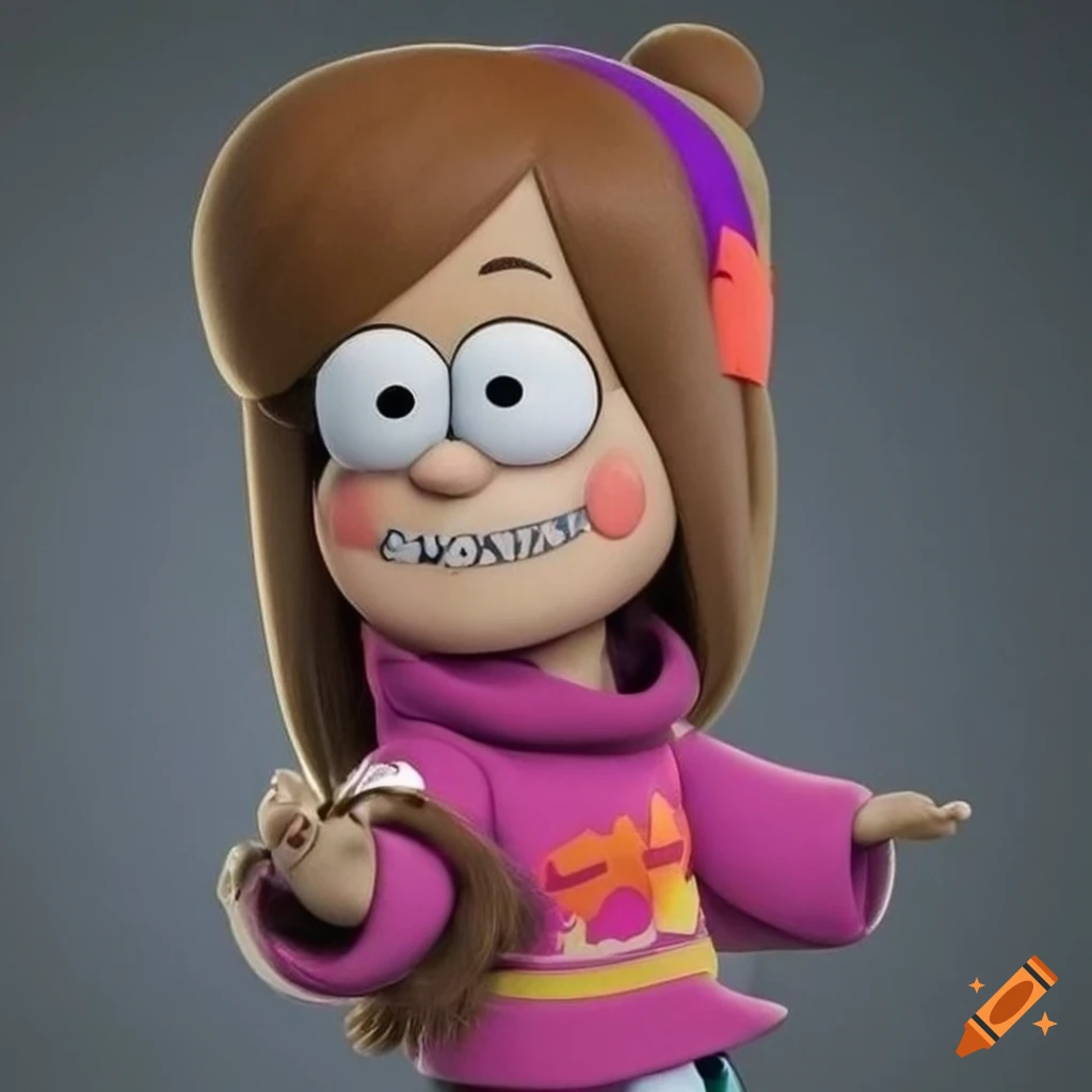 Portrait of mabel pines in reallife superdetailed 4k highresolution