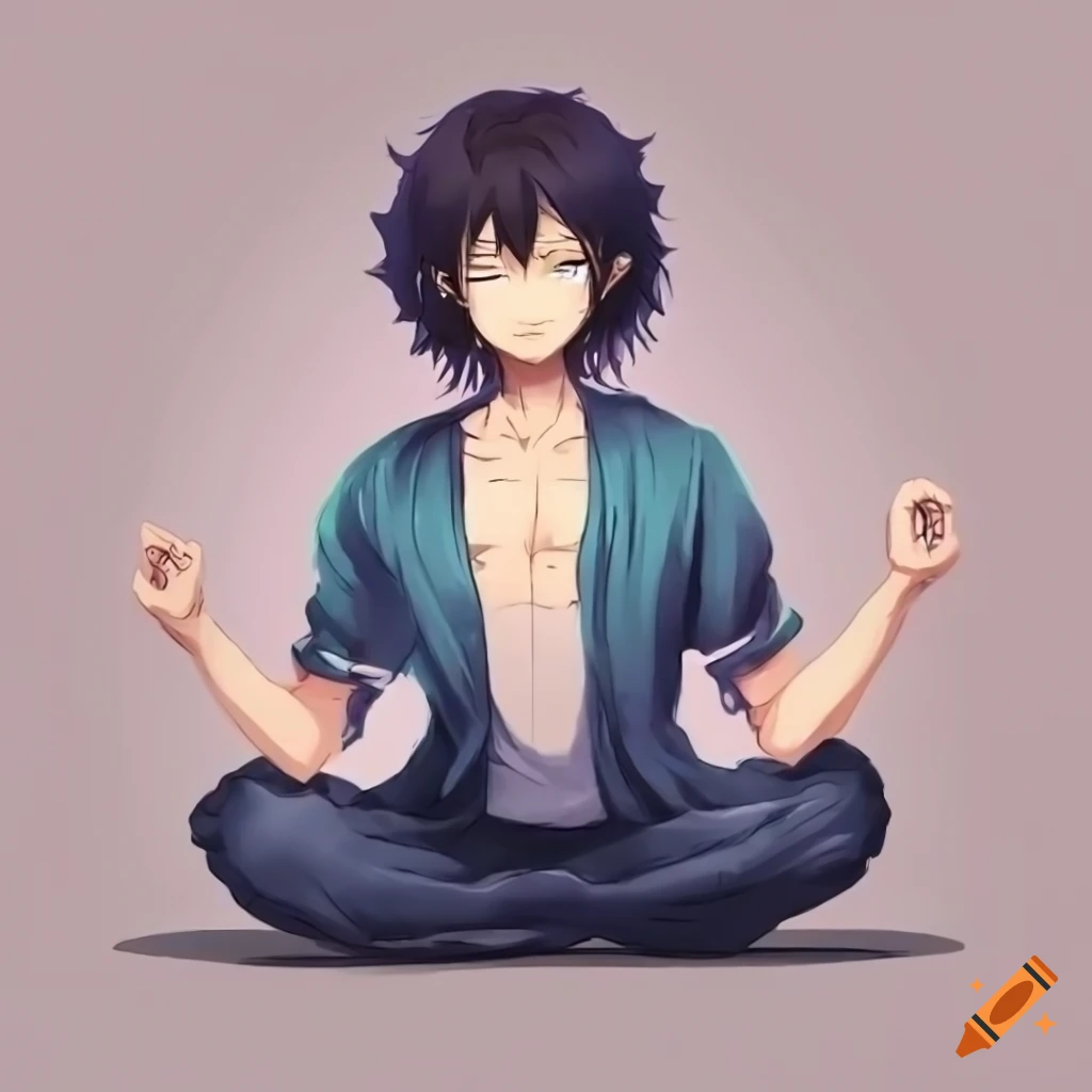 Meditation Anime Wallpapers - Wallpaper Cave