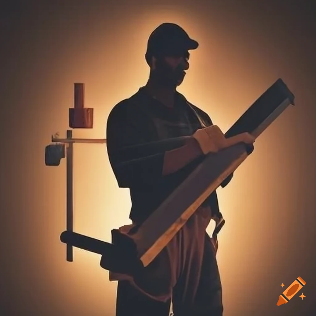 Carpenter at work