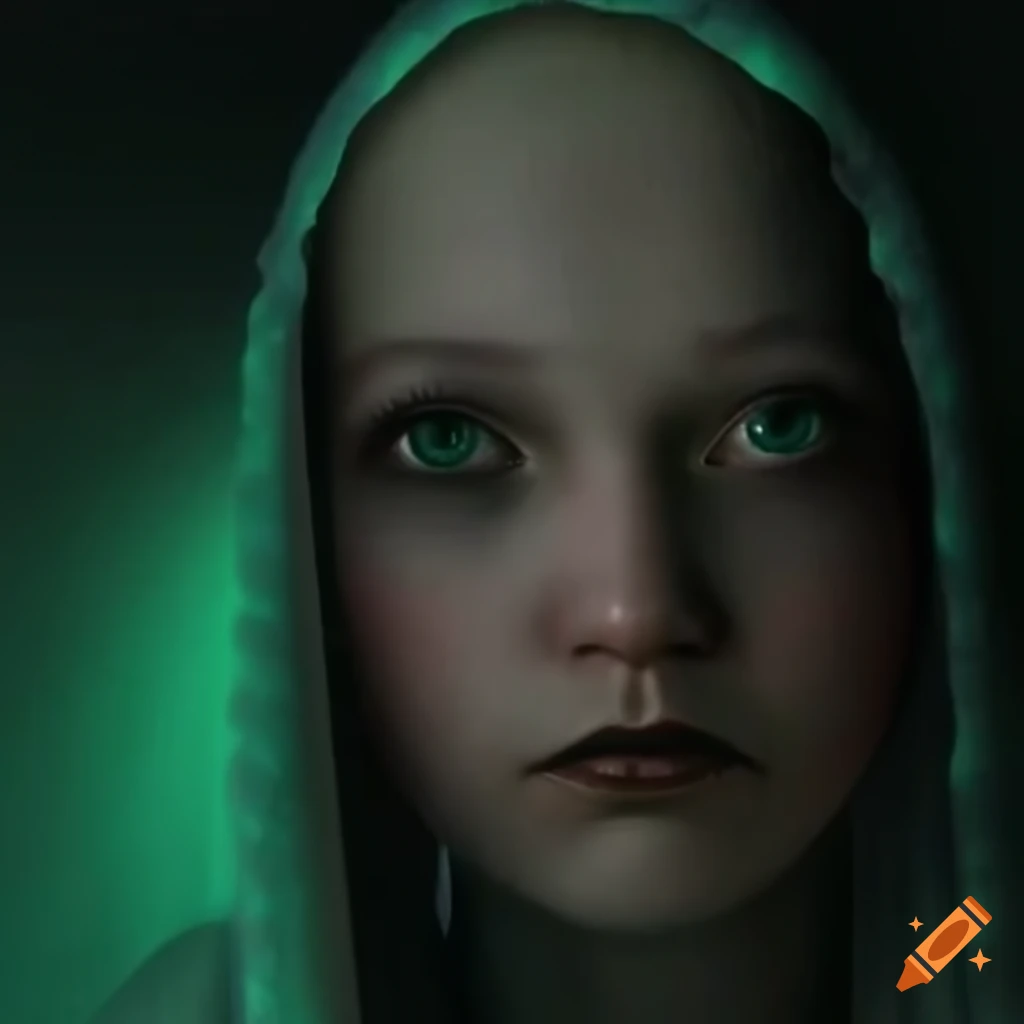 Hyper realistic portrait in ancient style