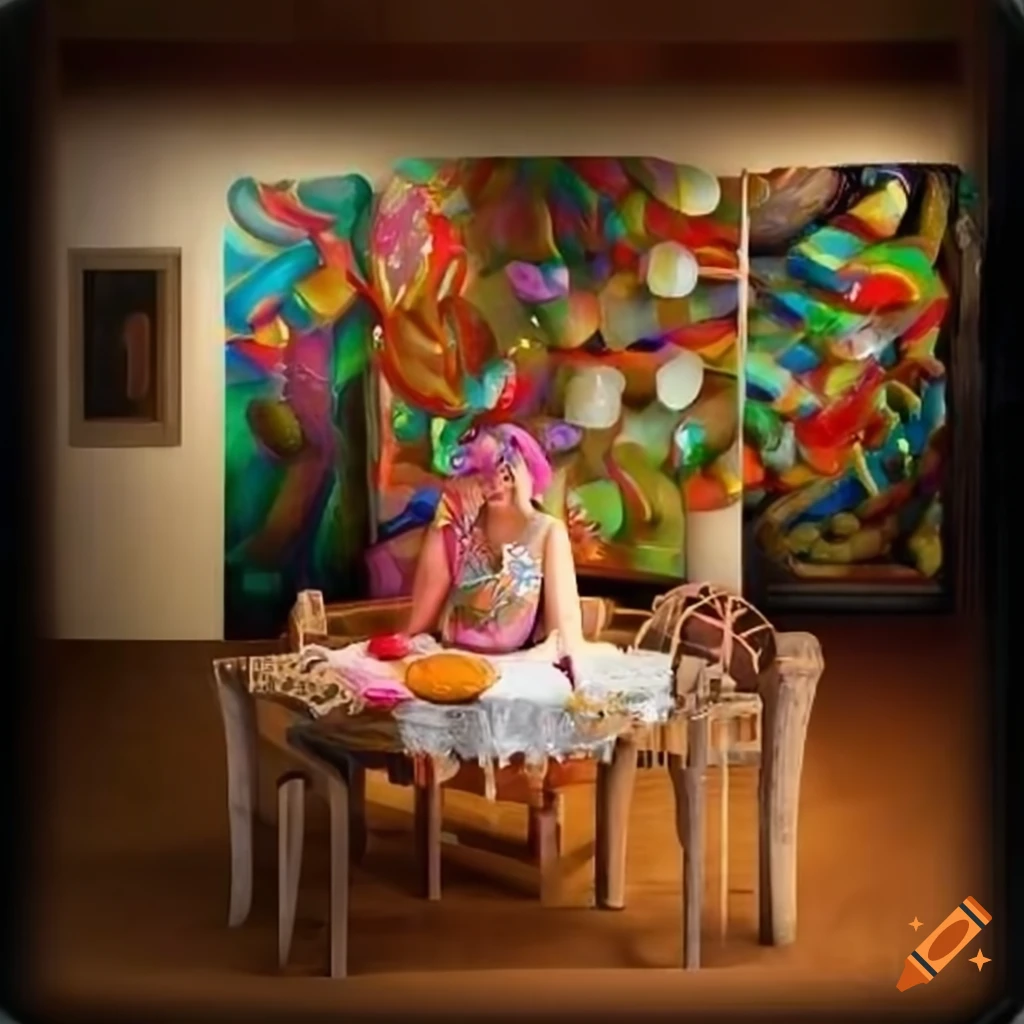 Wooden table adorned with a tempting variety of pastries crafted by Sylvia Wishart