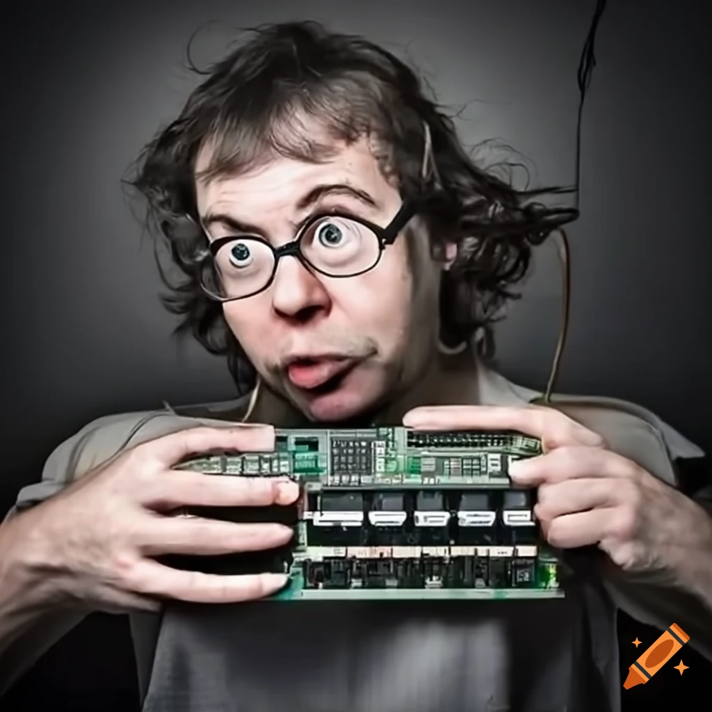 humorous-computer-technician-man-on-craiyon