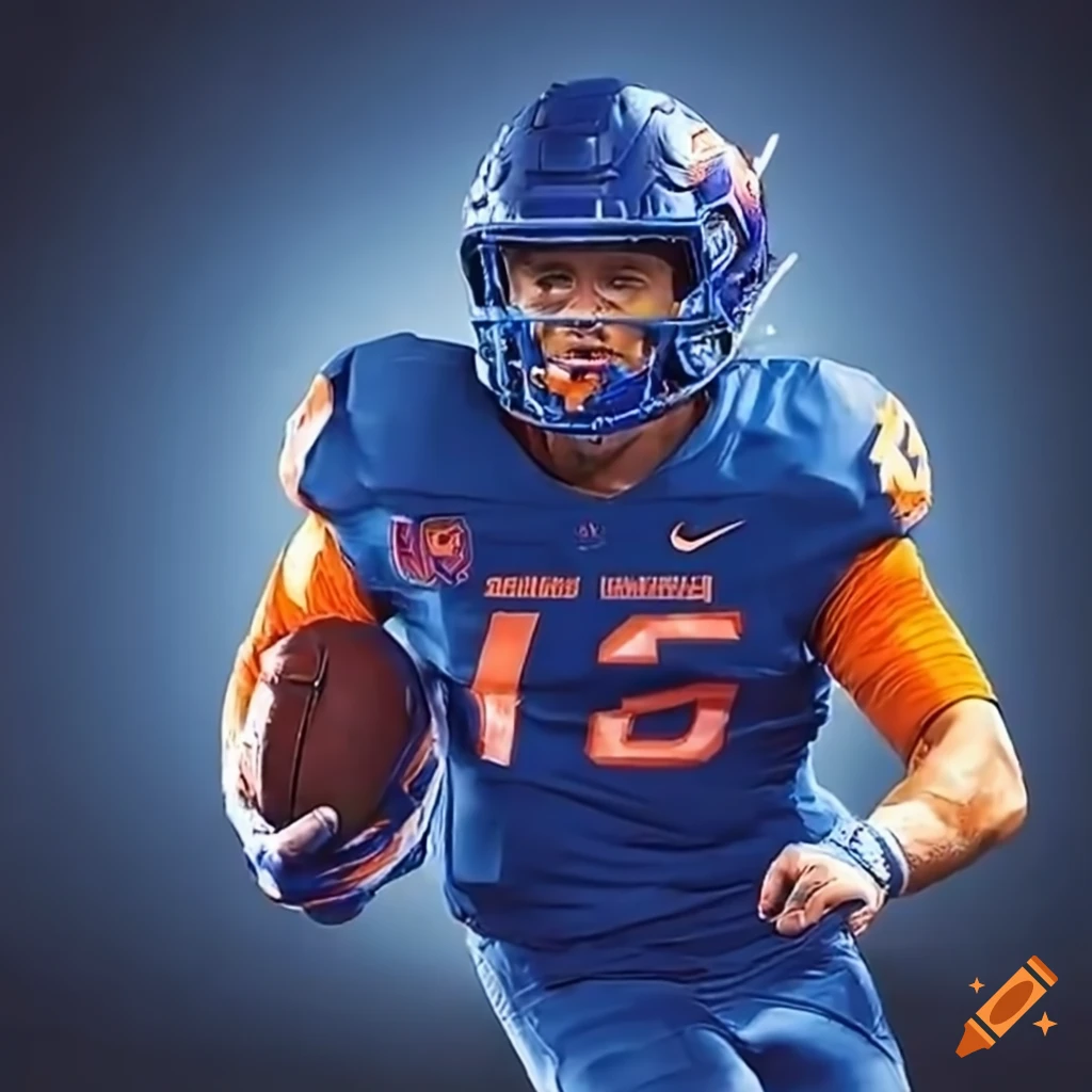 Boise state football fans on Craiyon