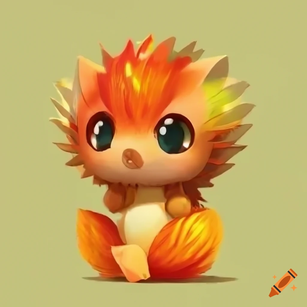 Pangolin fursona with iridescent goldfish scales and detailed features