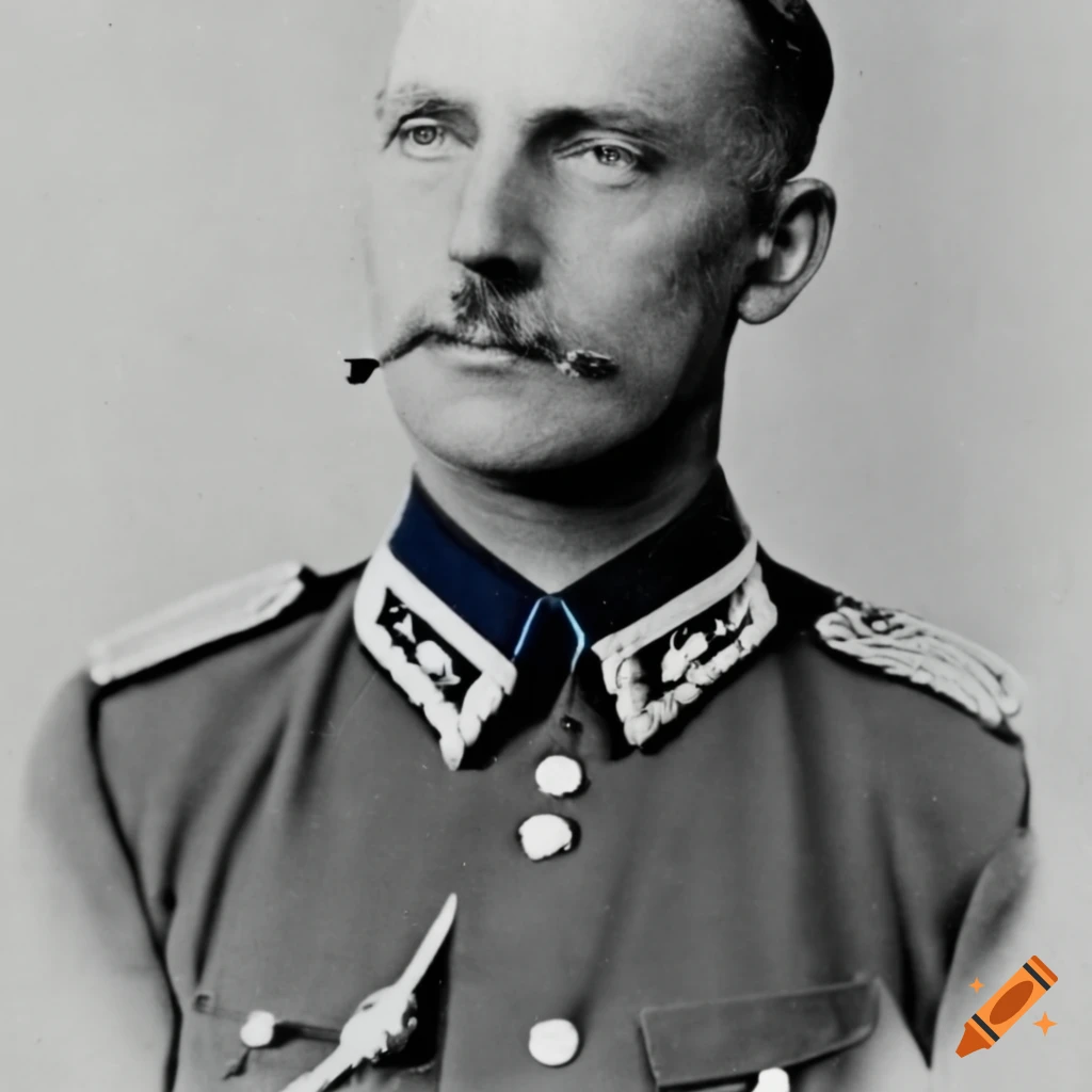 German officer in World War 1